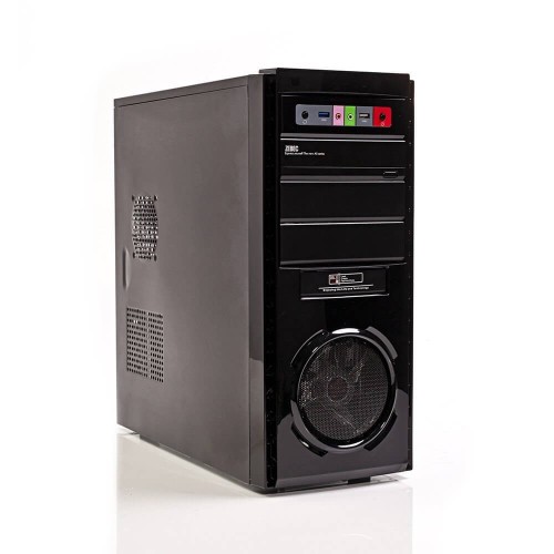 CASE ATX CON ALIMENTATORE 500W - 1*USB 3.0, 1*USB 2.0,  AUDIO, MIC - MACH POWER CSHAPPY31-3.0