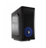 VULTECH CASE GAMING ATX GS-0286BL DARKLINE CON VENTOLA LED BLU - NO ALIMENTATORE