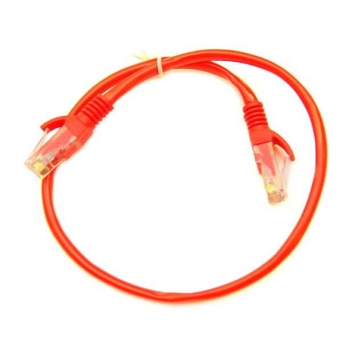 Cavo UTP PatchCord 0,50 Metri  50 CM cat.5e colore RED ROSSO