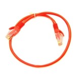 Cavo UTP PatchCord 0,50 Metri  50 CM cat.5e colore RED ROSSO