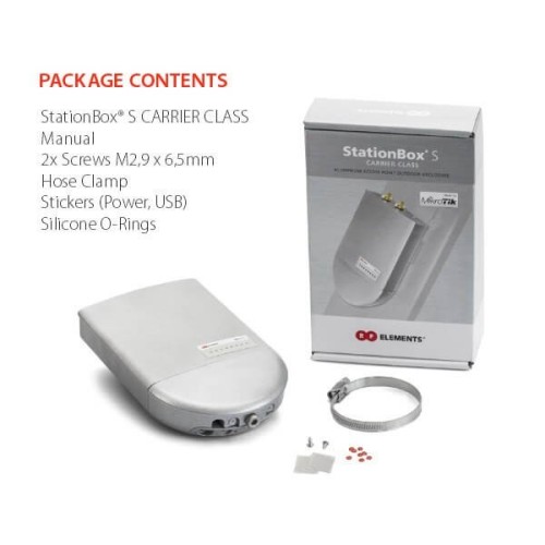 RF ELEMENTS StationBox S Carrier Class per Mikrotik Routerboard