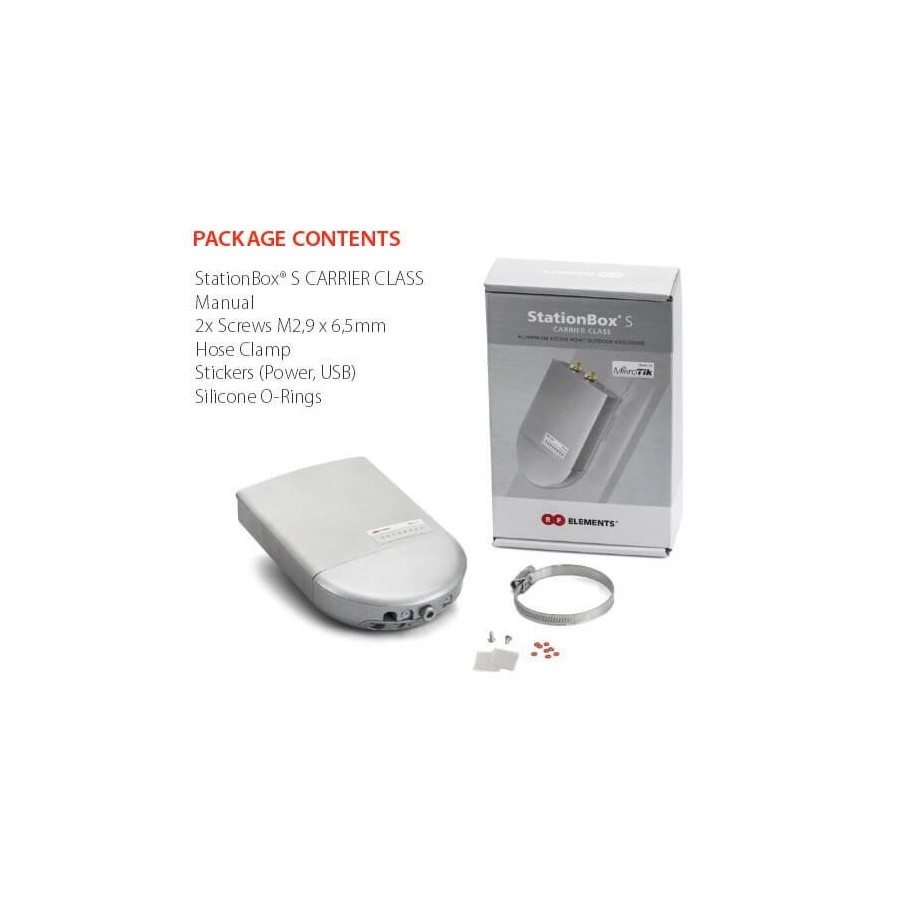 RF ELEMENTS StationBox S Carrier Class per Mikrotik Routerboard