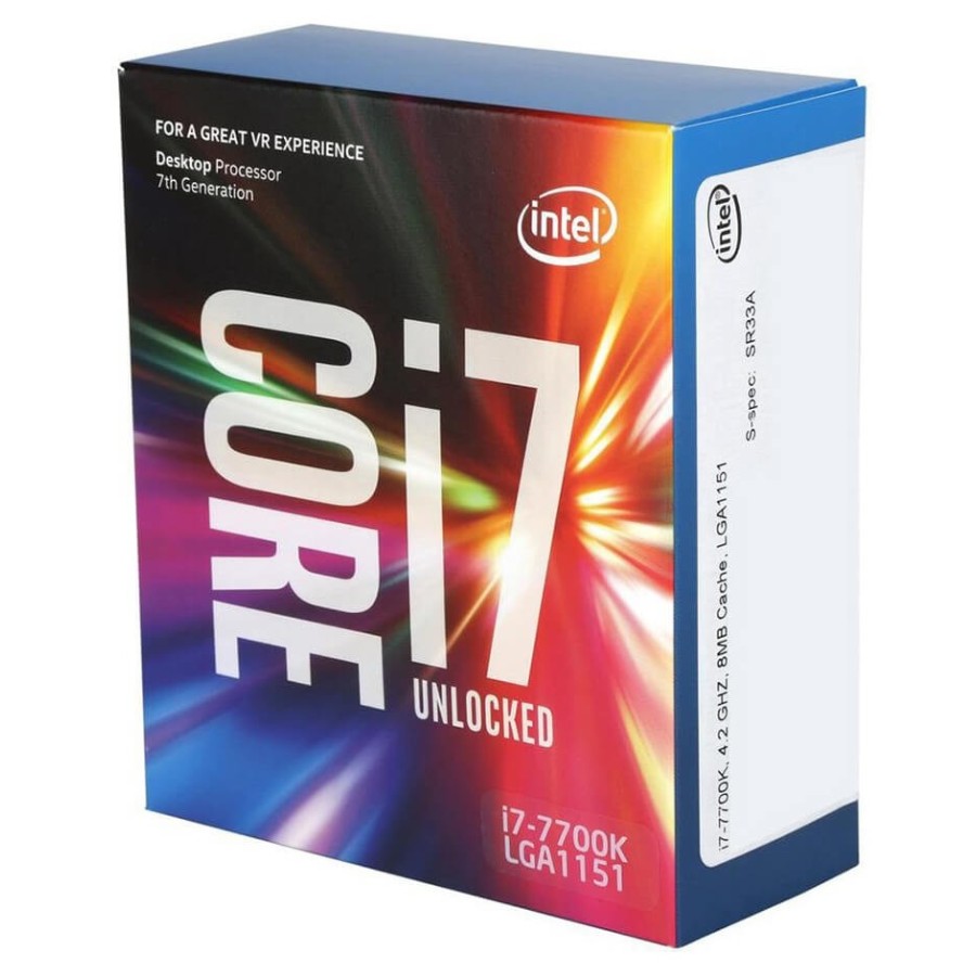 CPU INTEL CORE I7-7700K @4.20GHZ 8M CACHE SKT. LGA 1151 KABY LAKE