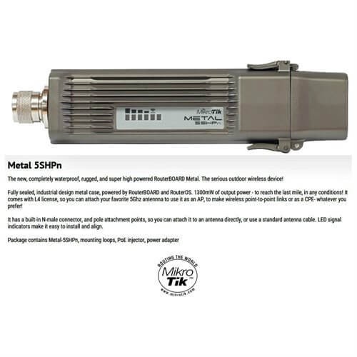 MikroTik RouterBOARD  Metal 5 RBMetal5SHPn