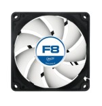 VENTOLA ADDIZIONALE PER CASE 8CM ARCTIC F8