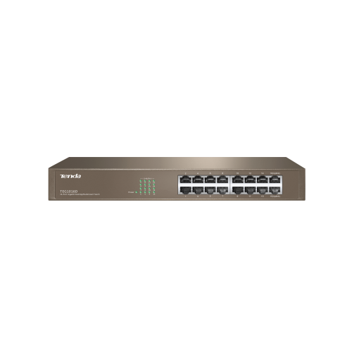 TENDA TEG1016D switch 16 porte 10/100/1000MBPS rack 1U