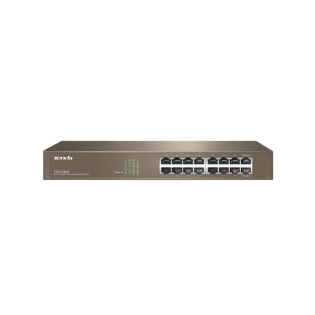 TENDA TEG1016D switch 16 porte 10/100/1000MBPS rack 1U