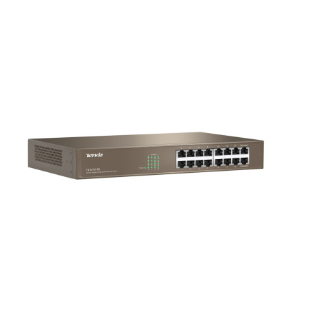 TENDA TEG1016D switch 16 porte 10/100/1000MBPS rack 1U