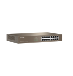 TENDA TEG1016D switch 16 porte 10/100/1000MBPS rack 1U