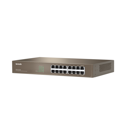 TENDA TEG1016D switch 16 porte 10/100/1000MBPS rack 1U