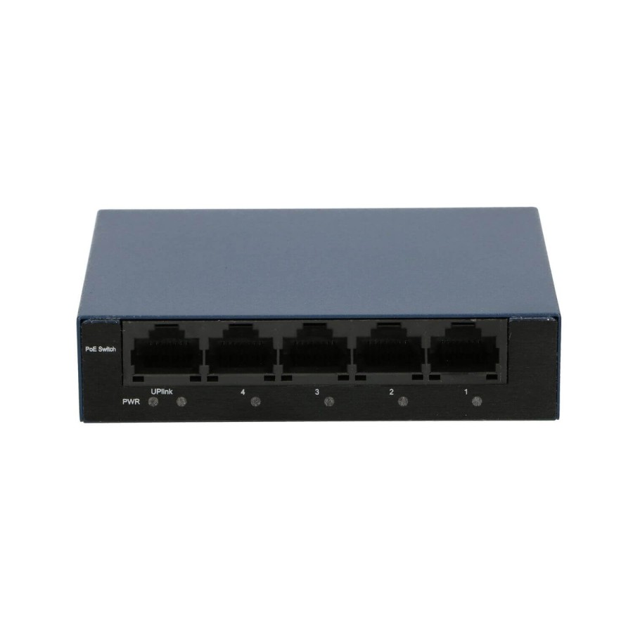 EXTRALINK EUROS 4 PORT 10-100MBPS POE SWITCH 802.3AF 60W 15.4W PER PORT EX-3913