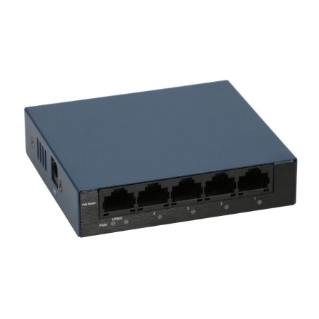 EXTRALINK EUROS 4 PORT 10-100MBPS POE SWITCH 802.3AF 60W 15.4W PER PORT EX-3913