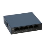 EXTRALINK EUROS 4 PORT 10-100MBPS POE SWITCH 802.3AF 60W 15.4W PER PORT EX-3913
