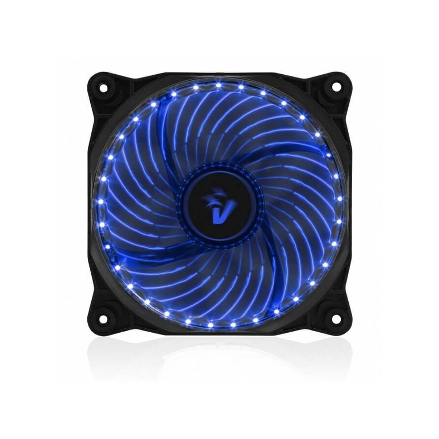 VENTOLA ADDIZIONALE PER CASE 12CM CON ILLUMINAZIONE STAR LED BLU