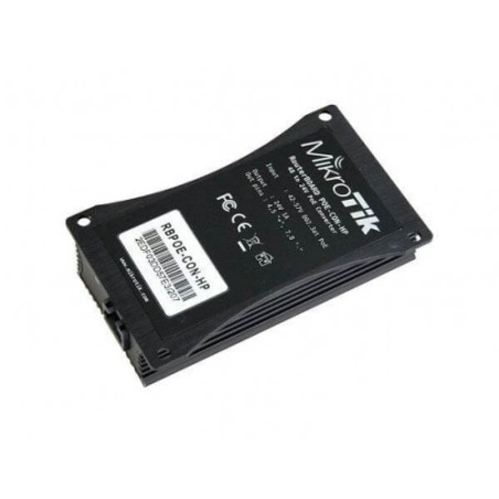 MIKROTIK ROUTERBOARD RBGPOE-CON-HP 48 to 24V 10/100/1000Mbps PoE converter 802.3af support, 802.3at PoE plus support