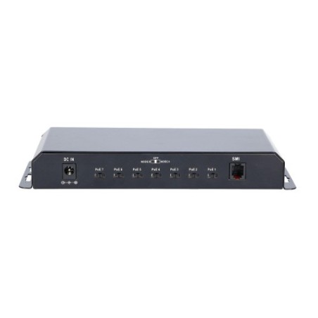 EXTRALINK KRATOS GIGABIT POE SWITCH 8-7 PORT 24V 60W WITH POWER ADAPTER 24V 2.5A EX-1025