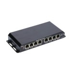 EXTRALINK KRATOS GIGABIT POE SWITCH 8-7 PORT 24V 60W WITH POWER ADAPTER 24V 2.5A EX-1025