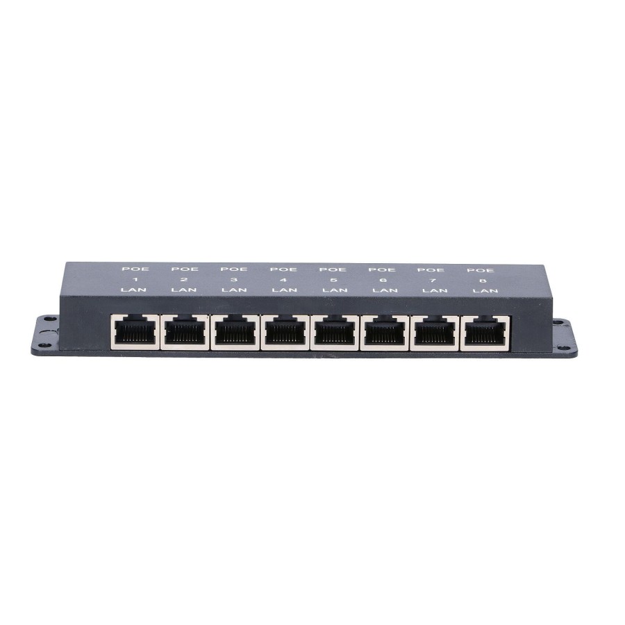 EXTRALINK POE INJECTOR 8 PORT 12V-48V 10/100 EX-2046