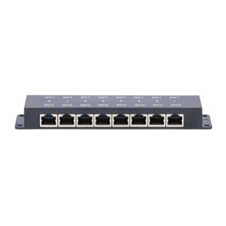 EXTRALINK POE INJECTOR 8 PORT 12V-48V 10/100 EX-2046