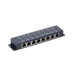 EXTRALINK POE INJECTOR 8 PORT 12V-48V 10/100 EX-2046