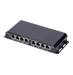 EXTRALINK POE SWITCH 8-7 PORT 24V 90W WITH POWER ADAPTER 24V 2.5A EX-2053