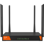 Tenda W15E 1200Mbps Smart Gigabit Wireless WiFi Router Hotspot Router 11ac 2.4G/5GHz Wi-Fi Repeater for Office / Internet cafe