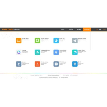PHICOMM KE 2P DUAL BAND GIGABIT WIRELESS ROUTER AC1300 IPTV
