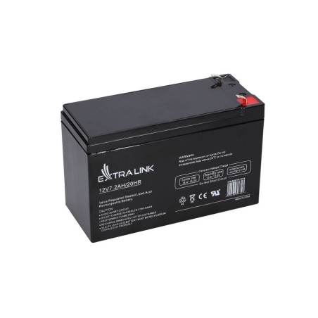 EXTRALINK AKUMULATOR BATTERY ACCUMULATOR AGM 12V 7,2AH 7AH 151X65X93MM 2.1KG T1 EX-6327