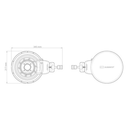 RF Elements Symmetrical Horn 40° 16,2 DBI Gen2 HG3-TP-S40