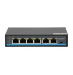 EXTRALINK PALLAS V2 EX-SF1005P 4 PORT POE SWITCH + 2X UPLINK RJ45 65W 250M POE LONG RANGE EX-12714