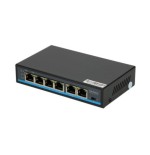 EXTRALINK PALLAS V2 EX-SF1005P 4 PORT POE SWITCH + 2X UPLINK RJ45 65W 250M POE LONG RANGE EX-12714