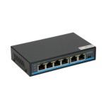 EXTRALINK PALLAS V2 EX-SF1005P 4 PORT POE SWITCH + 2X UPLINK RJ45 65W 250M POE LONG RANGE EX-12714