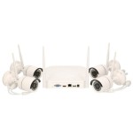 EXTRALINK EXTRA-VISION V1004 WIRELESS NVR KIT 4X WIFI FULL HD CAMERA + 4CH WIFI NVR EX-13278