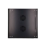 EXTRALINK 12U 600X600 WALL-MOUNTED RACKMOUNT CABINET BLACK EX-7256