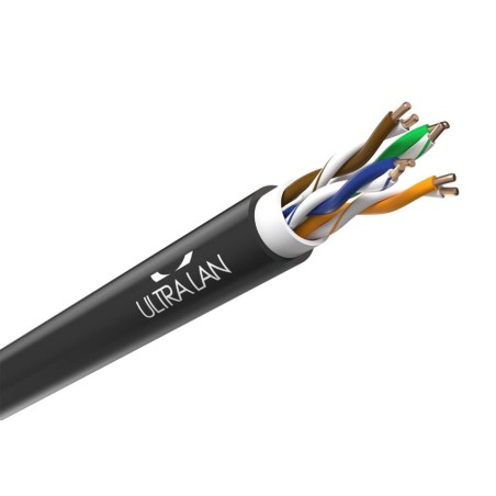 ULTRALAN UTP CABLE CAT 5E CU PE+PVC 305M (OUTDOOR) ULAN-UTP-C5E-CU-PE