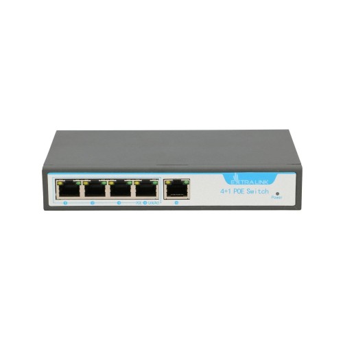 EXTRALINK KRIOS EX-SG1005P 5 PORT GIGABIT POE SWITCH (4X PORT POE) 802.3AF/AT 150W MAX 30W PER PORT EX-14305