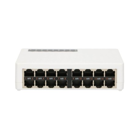 EXTRALINK HEXON EX-SF1016D 16-PORT FAST ETHERNET DESKTOP SWITCH EX-12233