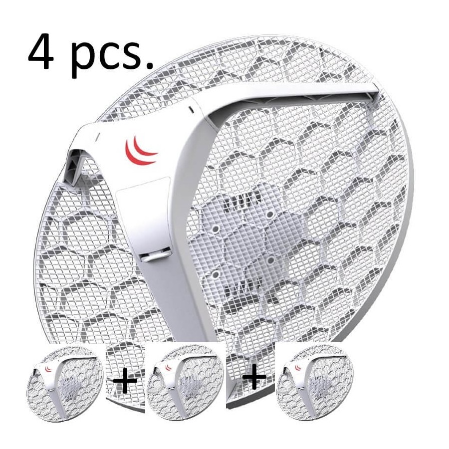 MIKROTIK ROUTERBOARD LHG XL HP5 RBLHG-5HPND-XL-KIT4 KIT 4 PCS. OF RBLHG-5HPND-XL