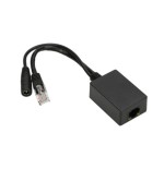 EXTRALINK 1 PORT GIGABIT POE INJECTOR WITH 10-30V TO 48V INVERTER EX-14671