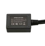 EXTRALINK 1 PORT GIGABIT POE INJECTOR WITH 10-24V TO 24V INVERTER EX-14688