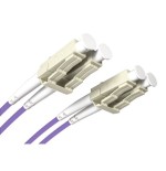 OPTON patchcord LC/UPC-LC/UPC OM4 DX 3.0mm 0.5m OP-LCU-LCU-OM4-DX-05