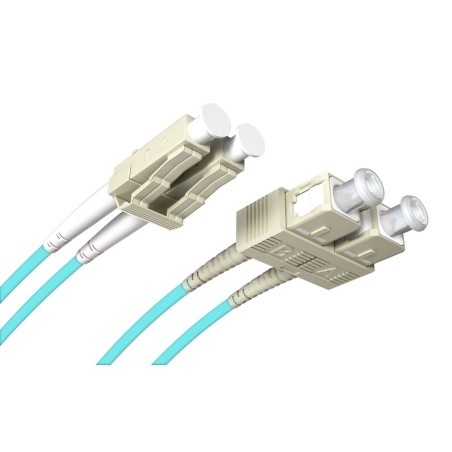 OPTON - PatchCord multimodale LC-SC 50/125um OM3 MM duplex 0,5mOP-LCU-SCU-OM3-DX-05