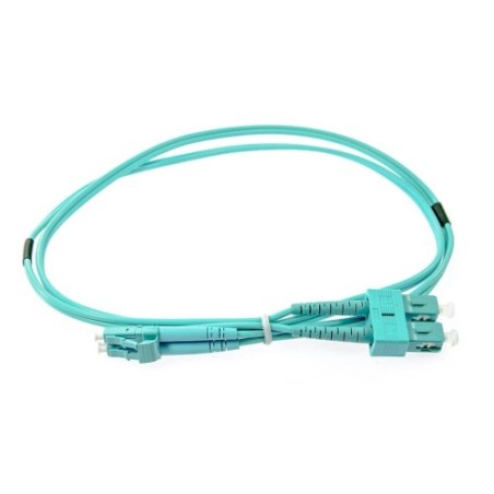 OPTON - Multimodale Patchcord LC-SC 50/125um OM3 MM duplex 1m OP-LCU-SCU-OM3-DX-1
