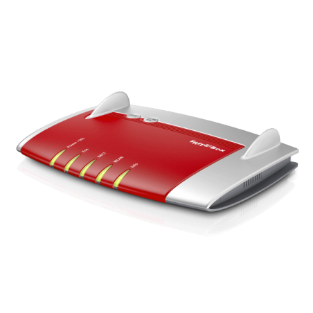 Fritz!box 7430 - router wireless - modem vdsl fino a 100MB/s - 802.11b/g/n - desktop 20002740
