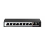 EXTRALINK CERES 8 PORT 10-100MBPS POE SWITCH 802.3AF 96W 15.4W PER PORT EX-3906