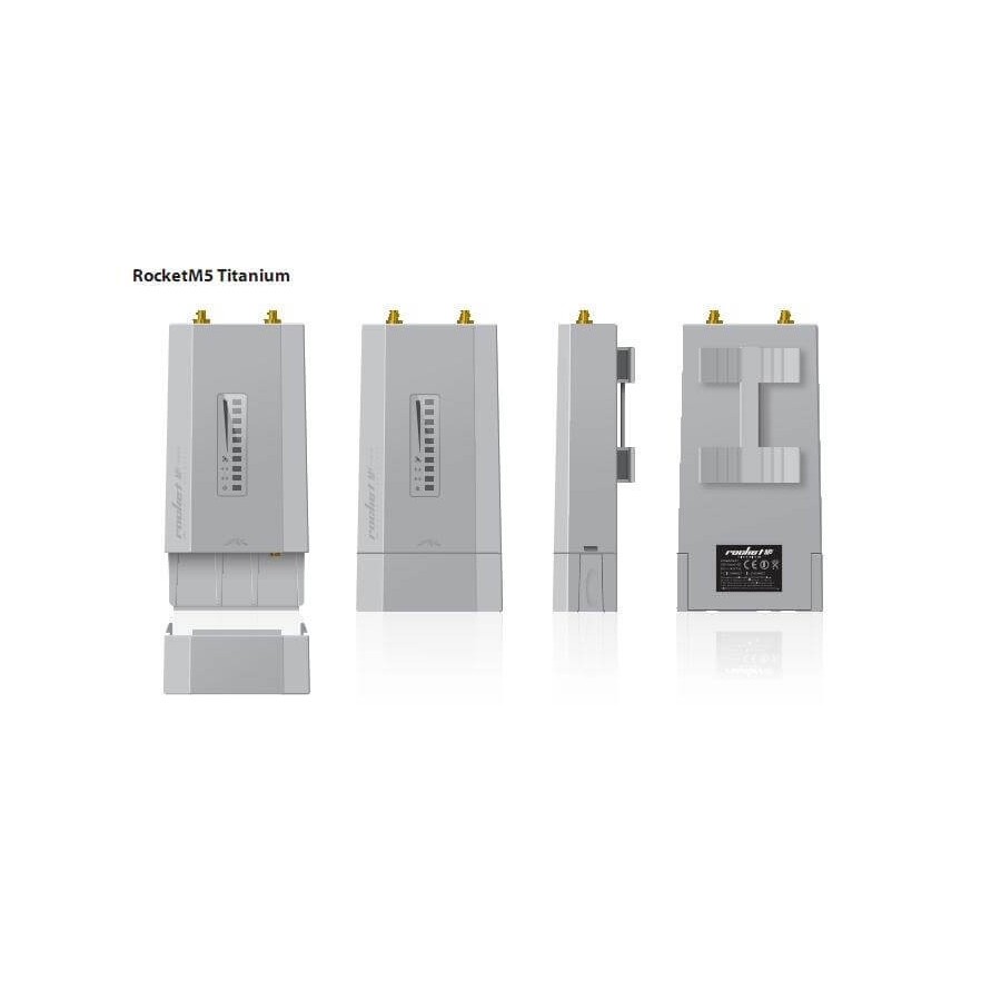 Ubiquiti ROCKET M5 TITANIUM , 2X2 MIMO, TDMA, 5 GHz, 550MHz, 128MB RAM