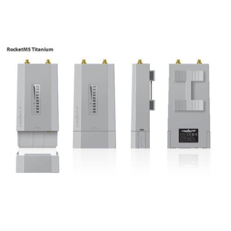 Ubiquiti ROCKET M5 TITANIUM , 2X2 MIMO, TDMA, 5 GHz, 550MHz, 128MB RAM