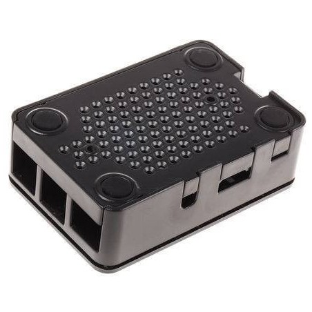 Raspberry Pi 2 & Pi Model B+ Case (OneNineDesign) - BLACK COLOR