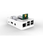 Raspberry Pi 2 & Pi Model B+ Case (OneNineDesign) - WHITE COLOR