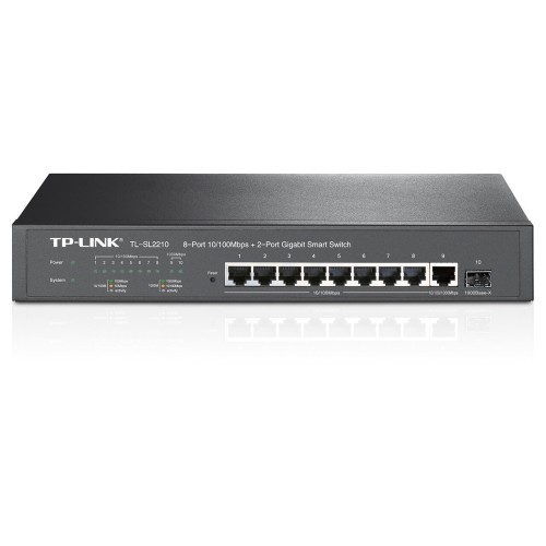 TP-Link TL-SL2210 Smart Switch 8x FE 1x GbE 1x SFP